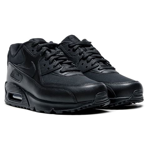 schwarze nike sneaker leder damen|Nike sneaker schwarz.